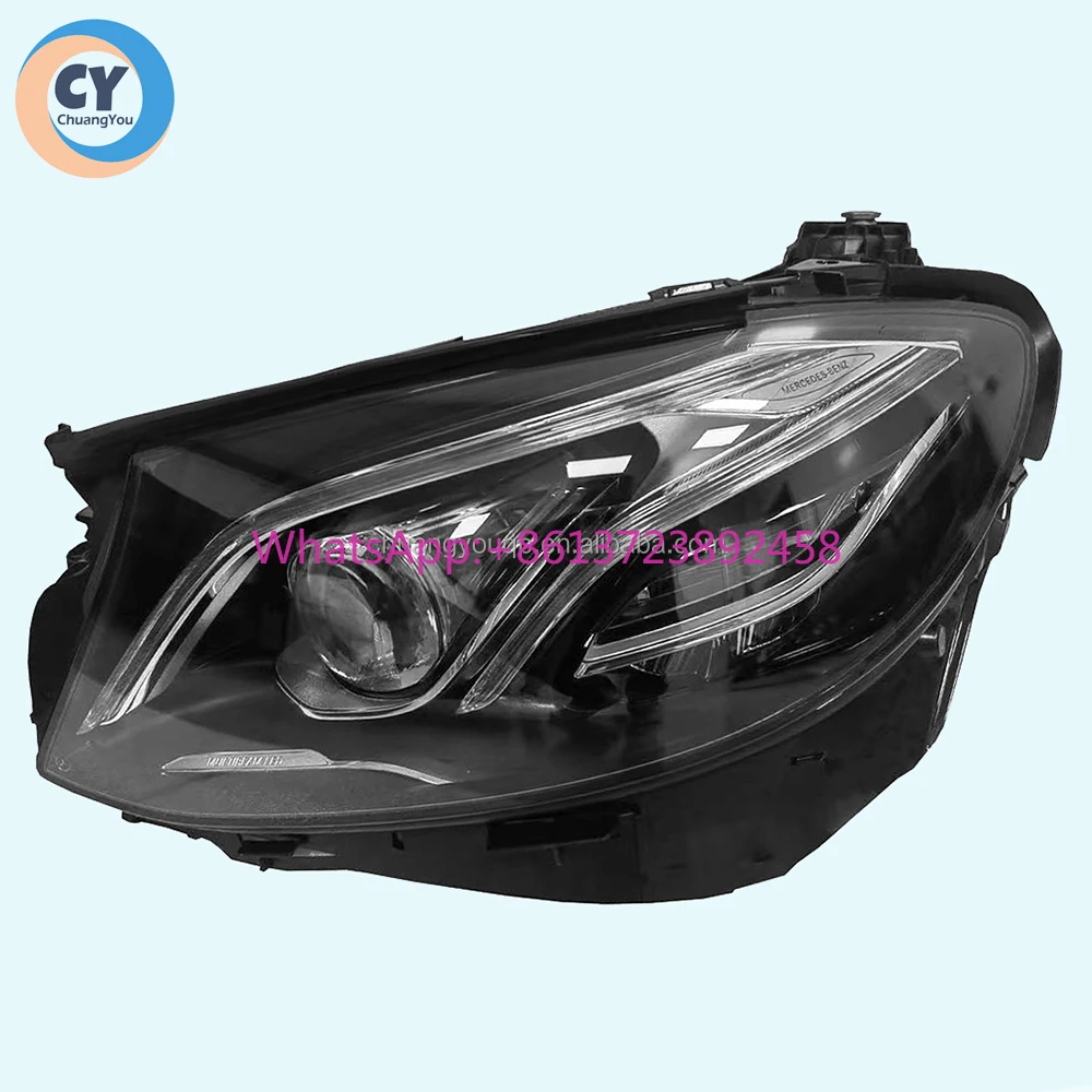 

For Mercedes-benz E-Class AMG W213 Original Headlight Lens 2016-2020 E53 E63 E420 Headlamp S213 A238 Coupe C238 Geometric Light