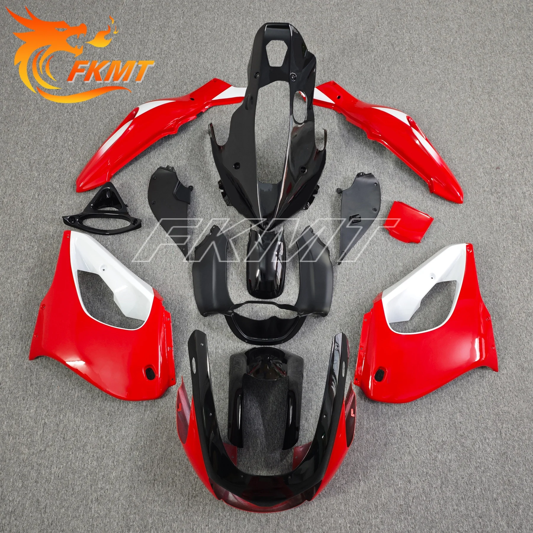 New Moto Head Front Upper Nose Injection Fairings For Yamaha Thunderace YZF1000R YZF 1000R 1000 R 1997 - 2007 1999 2000 2001