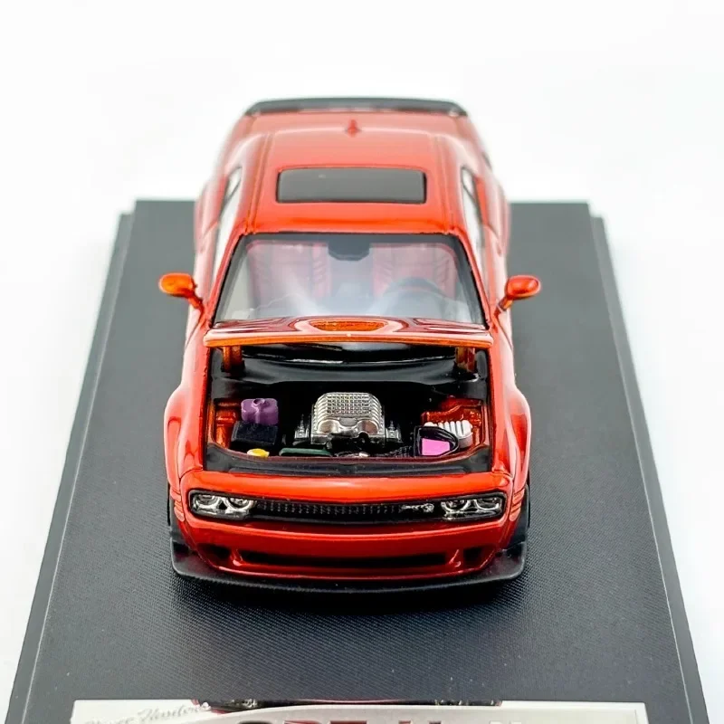 SH 1/64 Dodge SRT Hellcat aleación de juguete vehículo de Motor Diecast Metal modelo regalos