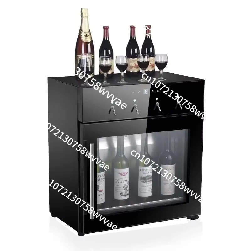 

Smart Automatic Beverage Bottle Cooler Electric Powered Reclaimed Glass Built-in Freestanding Outdoor Use Wine Dispenser