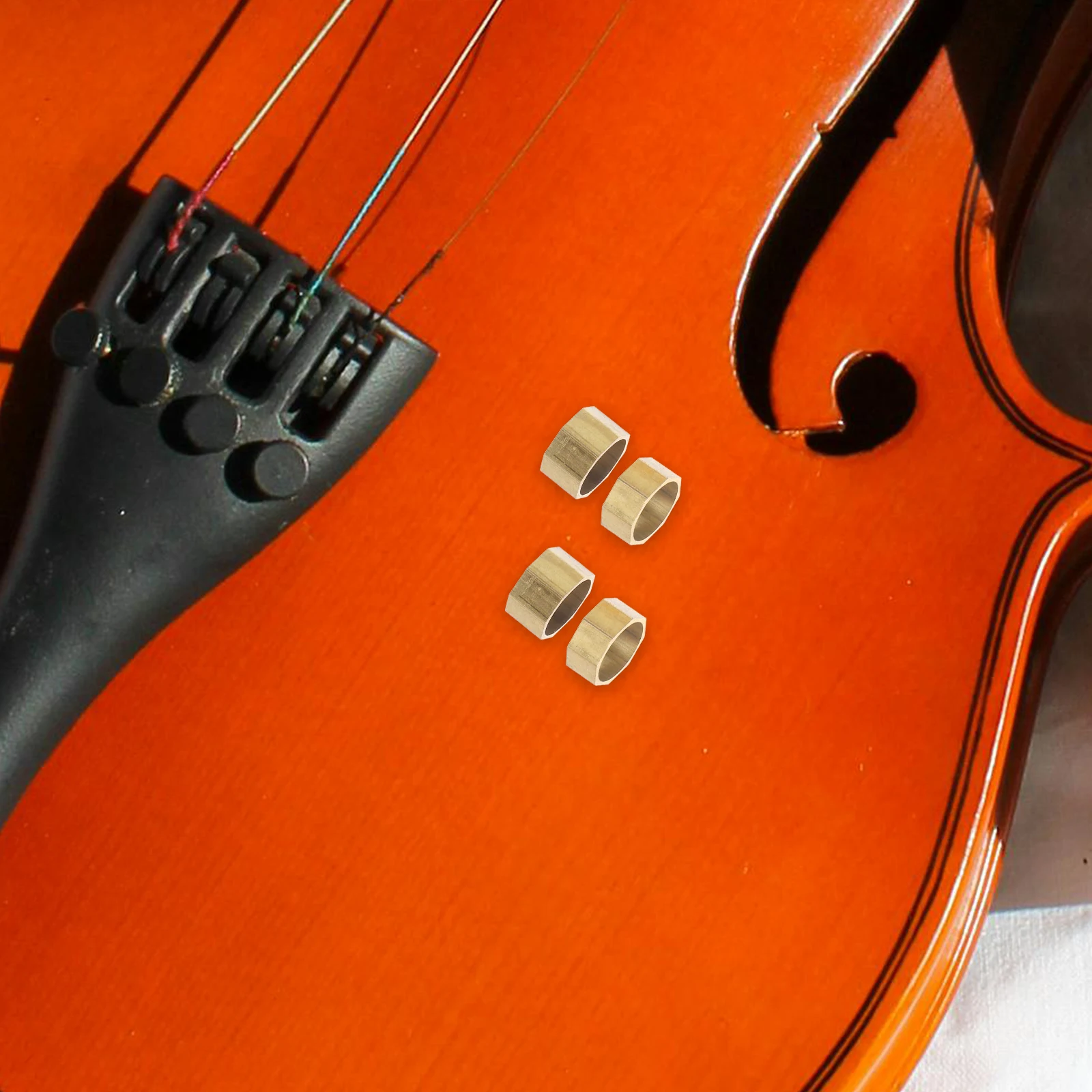 

Violin Tail Library Screws Hold Bow Holder End Part Upper Rings Accessory Attachment Hanger Shape Hook
