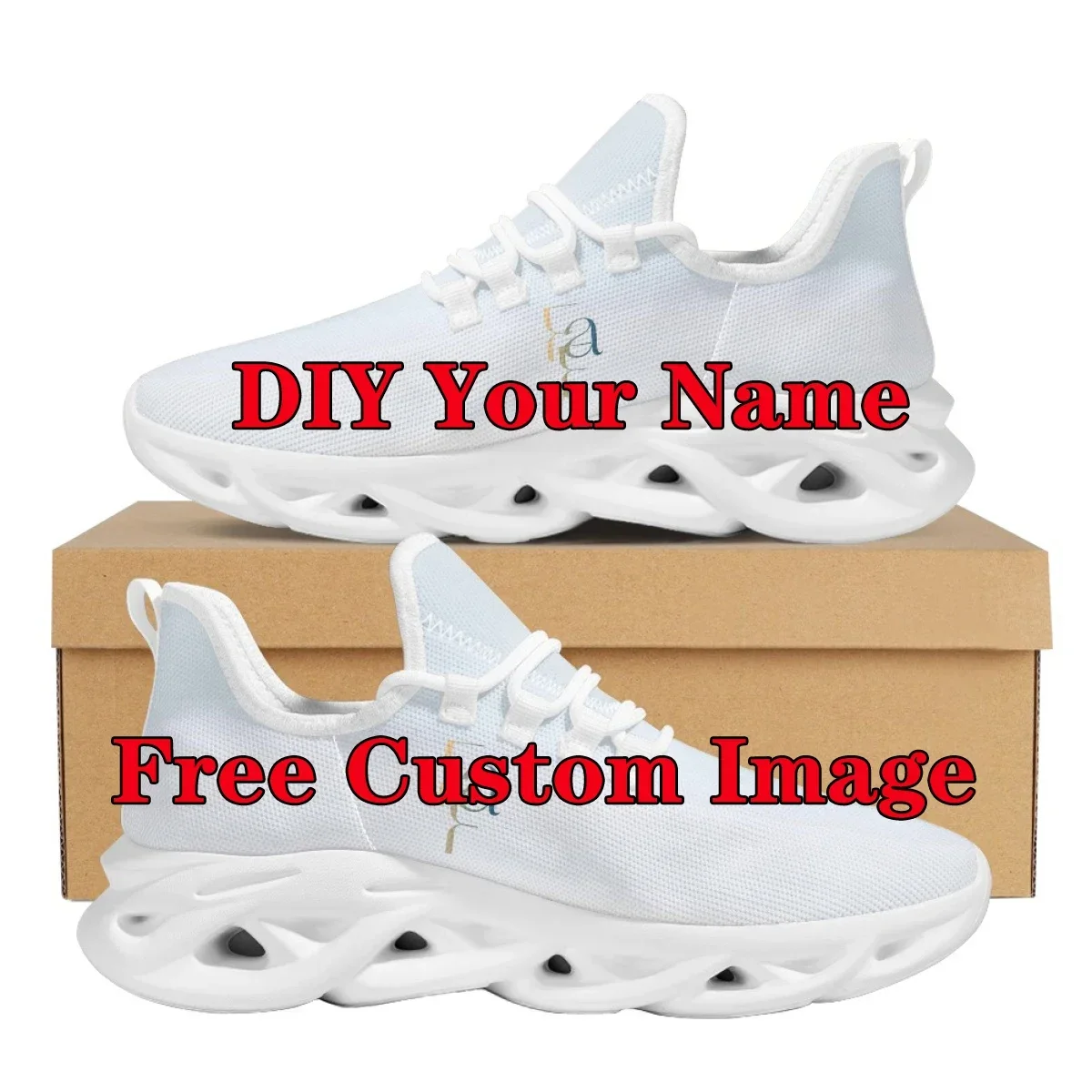 Black and White Teeth Medical Institution Nurse Shoes for Woman Men Four Seasons Round Toe Non-slip Casual Sneakers Custom Shoes view 6