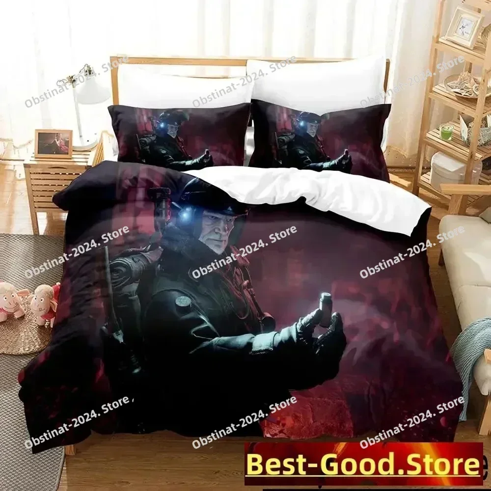 3D Game Metro Exodus Bedding Set Printed single Comforter Quilt Bed Cover Duvet Cover Pillow Case 3 Pieces Sets Kids Adult Size