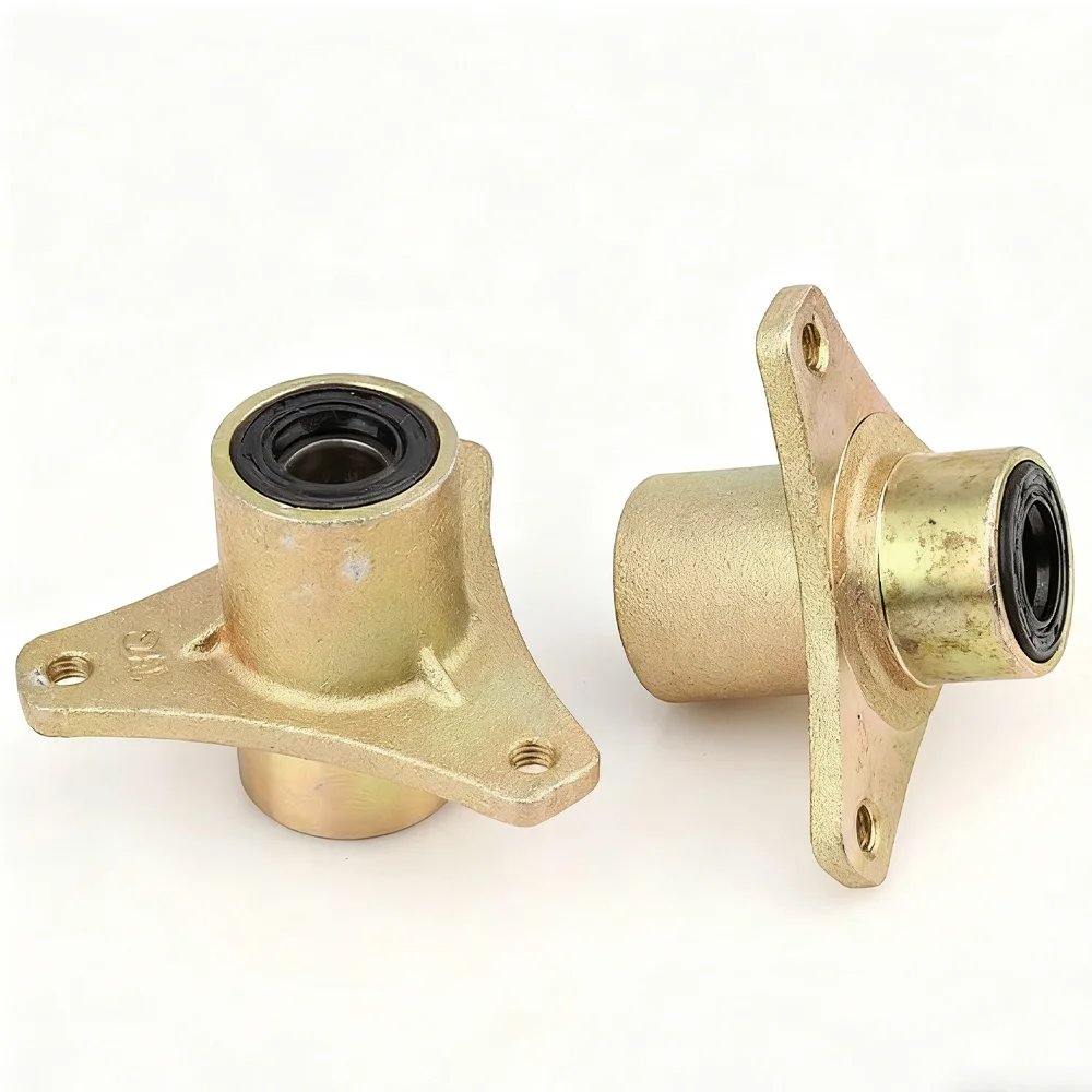 1 Pair 15mm ATV Bearing Front Wheel Hub Holder For 70cc-150cc DIY Go Kart Karting Quad Bike 6 Inch 7 Accessories Modified Parts