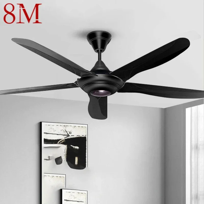 

8M Nordic Without lights Ceiling Fan Modern Minima lism Living Room Bedroom Study Cafe Hotel