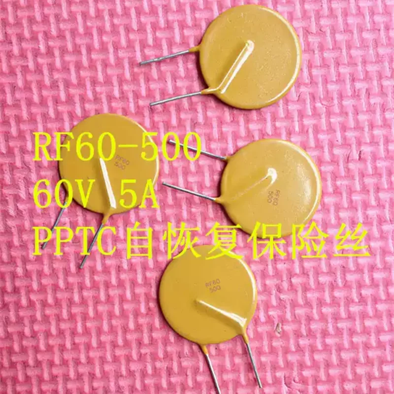 5-100PCS RF60-500 60V 5A/60V resistor 10-30mohm PPTC self recovery fuse