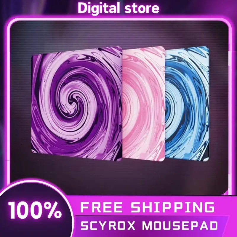 Scyrox Tornado Mousepad Neutral Equilibrium Mousepads Custom Foam Moisture-Resistant Fabric SOFT Zywoo Mouse Pad FPS CS Gamers