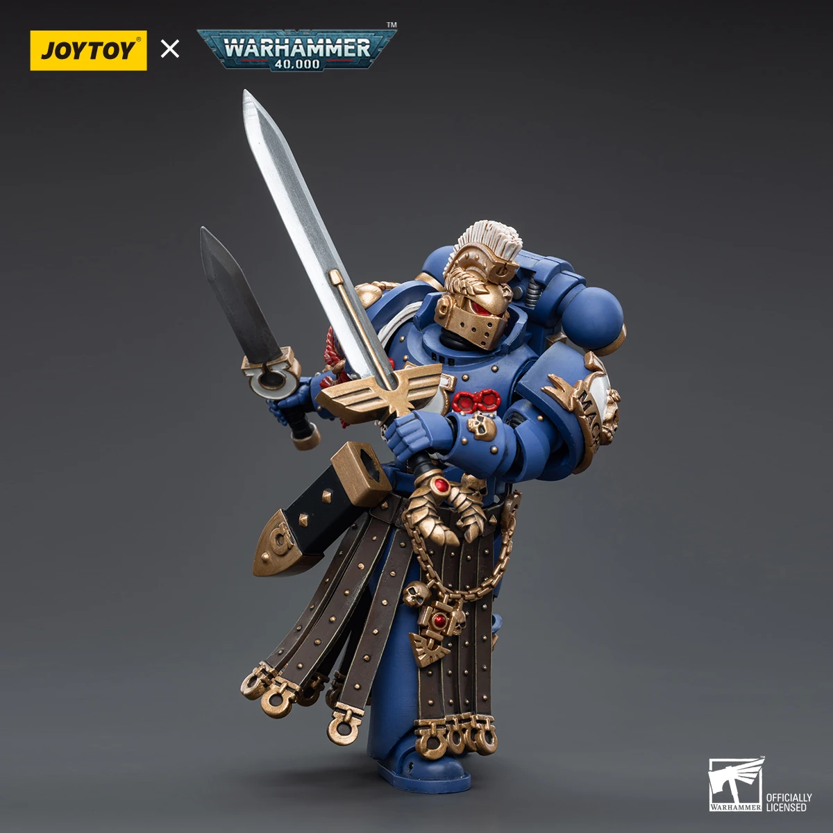 [Pre-Order] JOY TOY Warhammer 40K Anime Figure Ultramarines Honour Guard Chapter Champion Action Figure Decoration Birthday Gfit