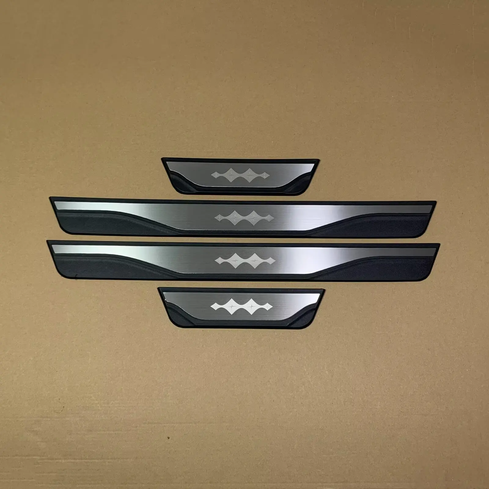ABAIWAI For Leopard 5 Leopard 8 2024 2025 2026 2027 Door Sill Plate Stainless Steel Car 3D Trims Interiors Accessories Auto Part