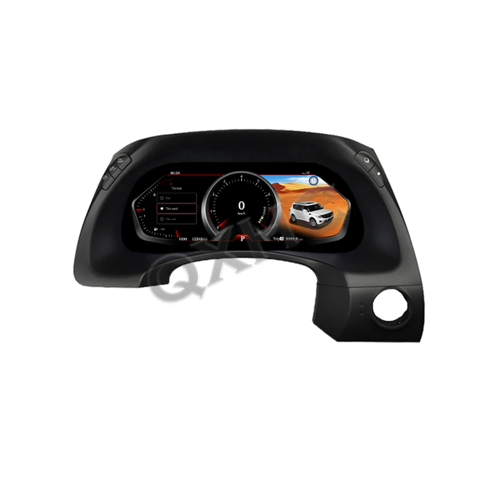 Latest Original Car Digital Cluster Instrument Linux System LCD Speedmeter Dashboard for Nissan Patrol y62 2015-2019
