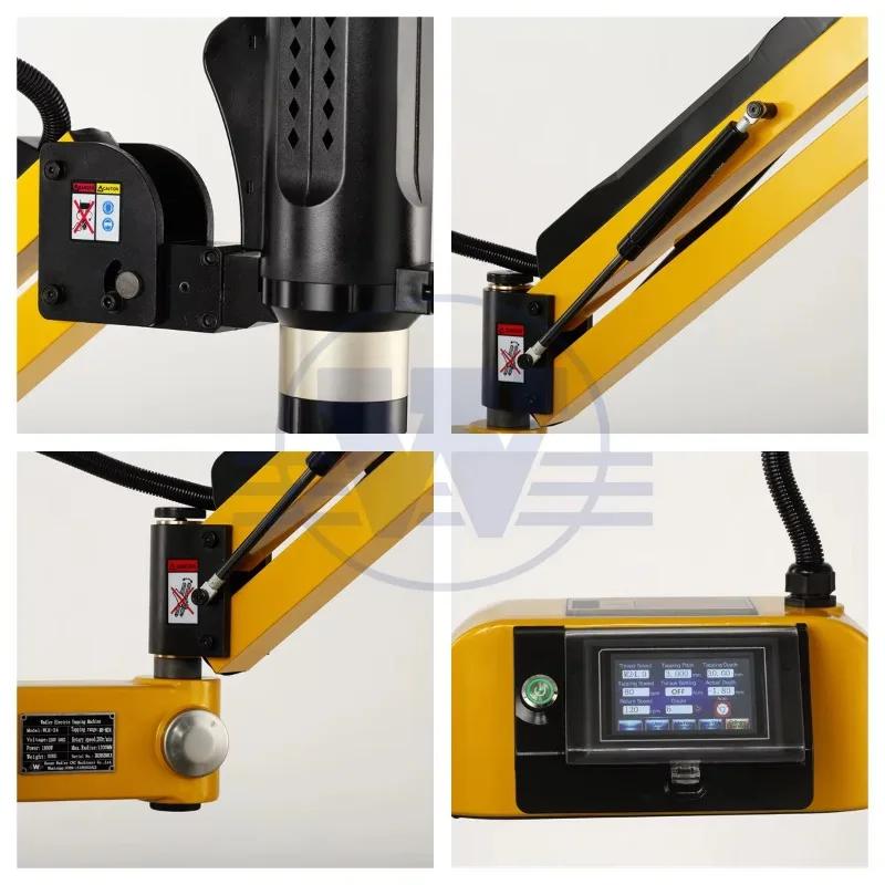 M3-M16 Vertical Flexible Arm Auto Tapping Machine Electric Servo Tapping Thread Machine Price
