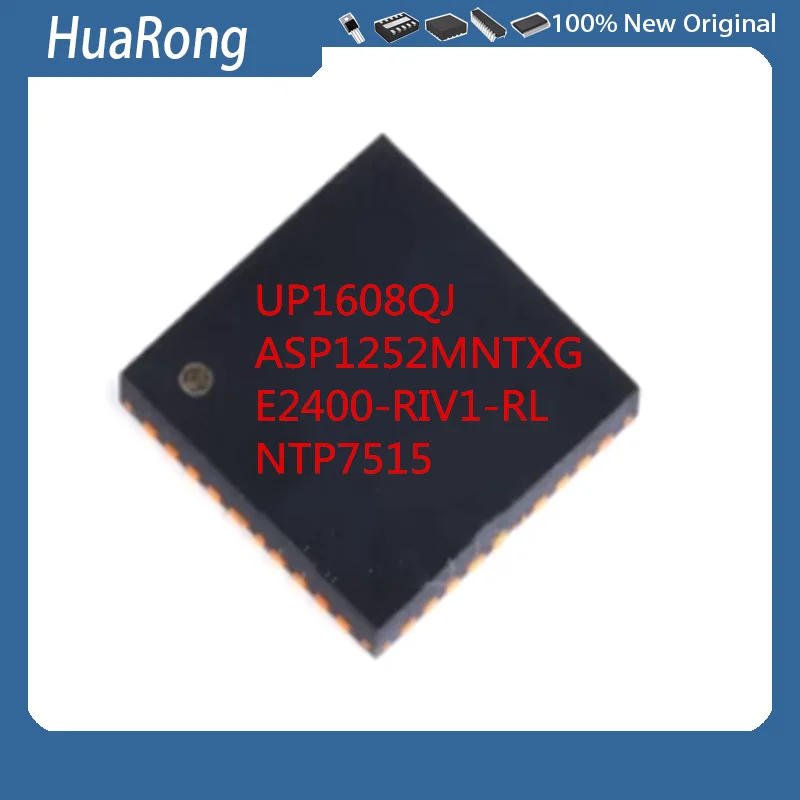 5PCS/LOT    UP1608QJ   UP16080J   ASP1252MNTXG   ASP1252    E2400-RIV1-RL   E2400   NTP7515   QFN40