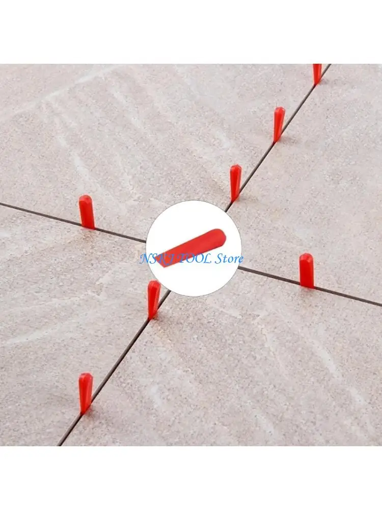 L8RC Plastic Level Wedges Tile Spacer Leveler System Tiling Flooring Wall Ceramic