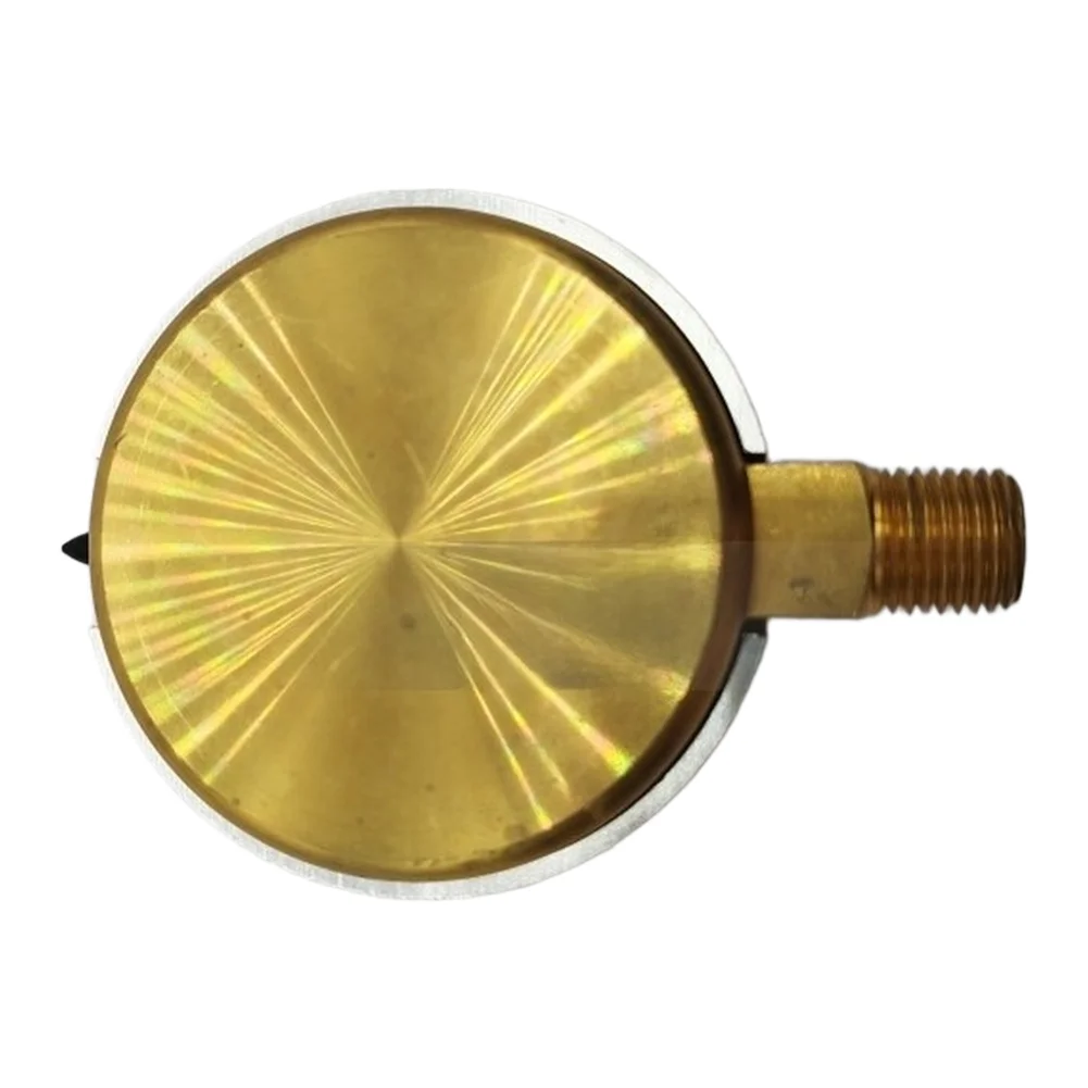 Seismic Pressure Gauge 0-100bar 0-1400psi Shock Resistant Hydraulic Pressure Meter for Engineering and Maintenance Applications