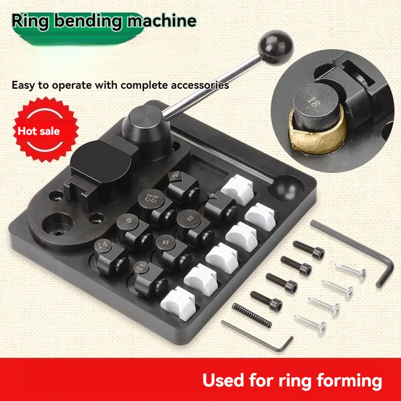 Small ring forming mold, jewelry processing equipment, manual bending machine, gold, silver, and copper wire winding machine.