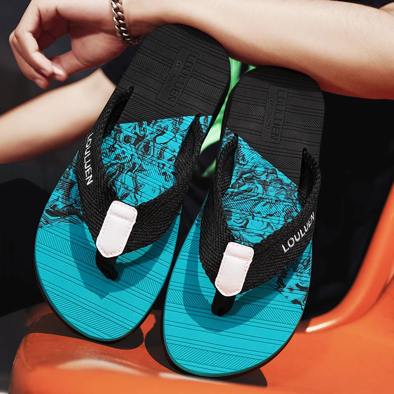 

Men's Flip-Flops, New Summer Style Casual Flip-Flops, Men's Beach Sandals and Slippers