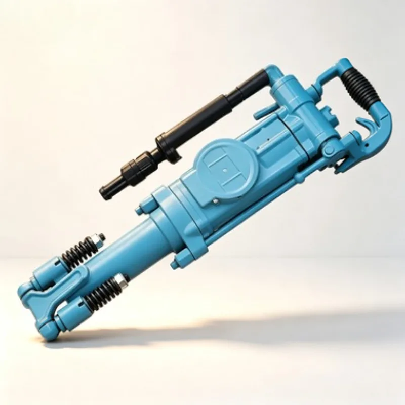 Pneumatic Jack Hammer Handheld Rock Drill Portable Mining Drilling Equipment For Hard Rock Blast Hole Borehole Work