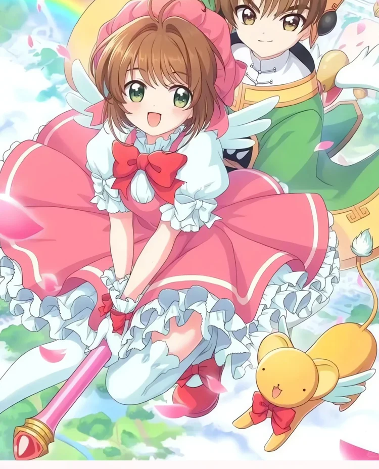 Irelia H sakura Card Captor Sakura disfraz de Cosplay rosa blanco para mujeres cosplays Anime gameble traje