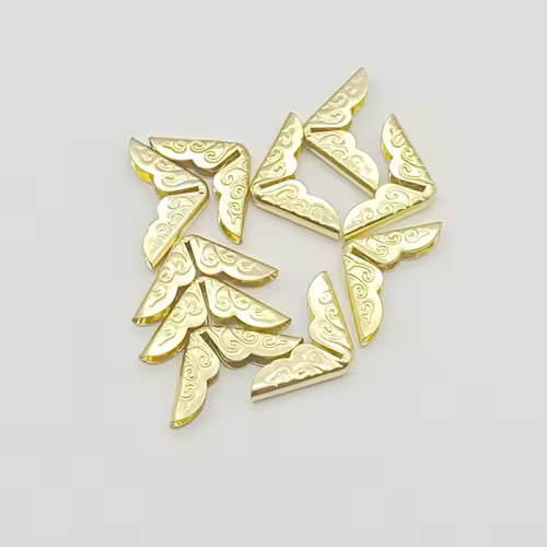 Notebook Metal-Edge Protection Bronze Decoration and TN Elastic Rubber Band for Protection Diary Accessories - Image 11