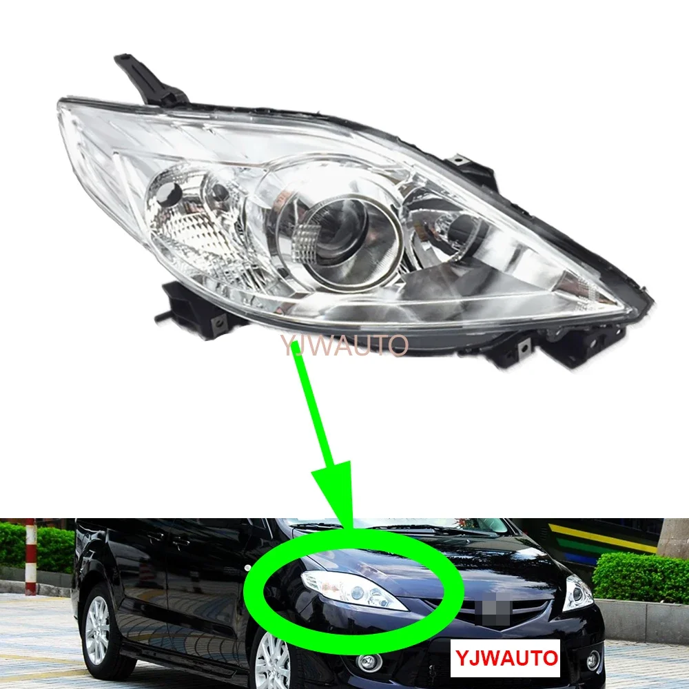 

For Mazda 5 2007 2008 2009 2010 Headlights Car Headlamp Replacement Front Lamp Whole Auto Light Assembly