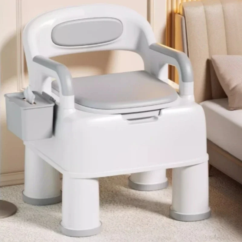 Toilet Movable Toilet Elderly Stool Pregnant Toilet Artifact Bathroom Portable Shower Stool Assist Items Banco Ducha Furniture