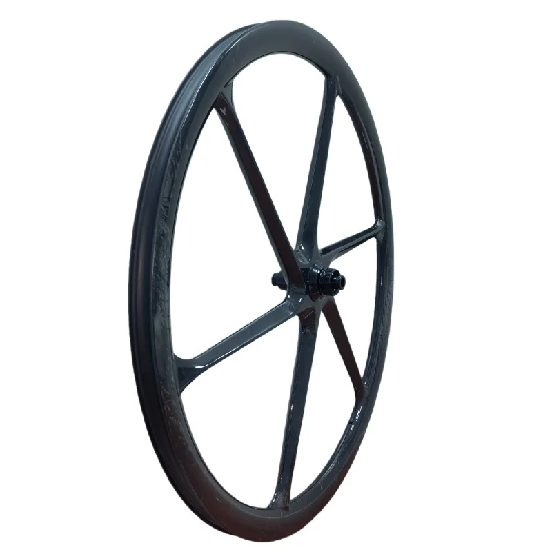 QORA Road 6 Spokes Carbon Wheels 700c UCI Quality Road Bike Carbon Wheels With Center Lock or 6-Blot Lock Road Cycling