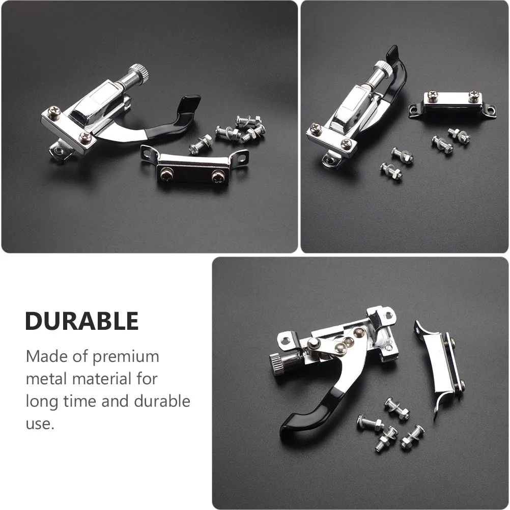 

Snare Regulator Metal Drum Adjuster Smooth Rust Proof Durable For Drum Parts Accessories Wire Strainer Throw Off Butt End