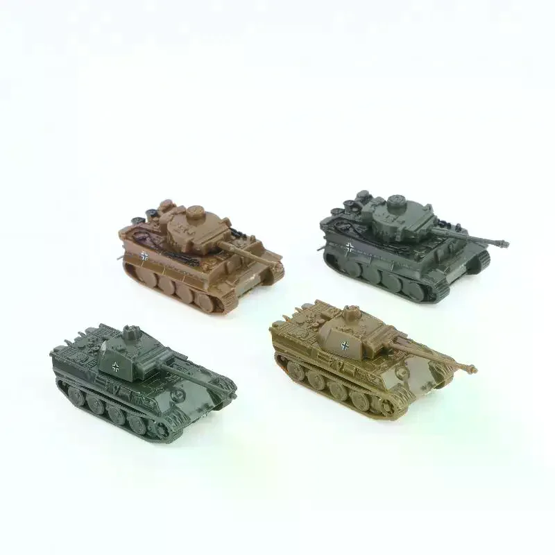 /Cna/Realistic 1/144 Scale 4D Military Model 2Pcs Finished Tank Rocket Launcher Infantry Fighting Vehicle for Sandtable