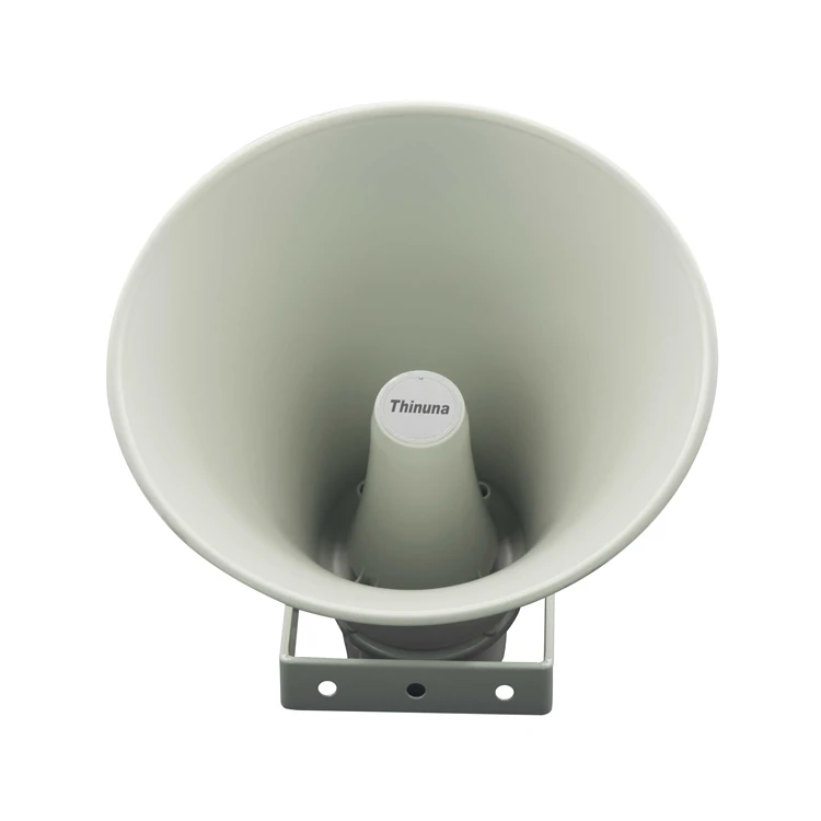 Dust-proof And Waterproof Grades IP66 Public Address System 100/70V Input Aluminium Marine Horn Speaker