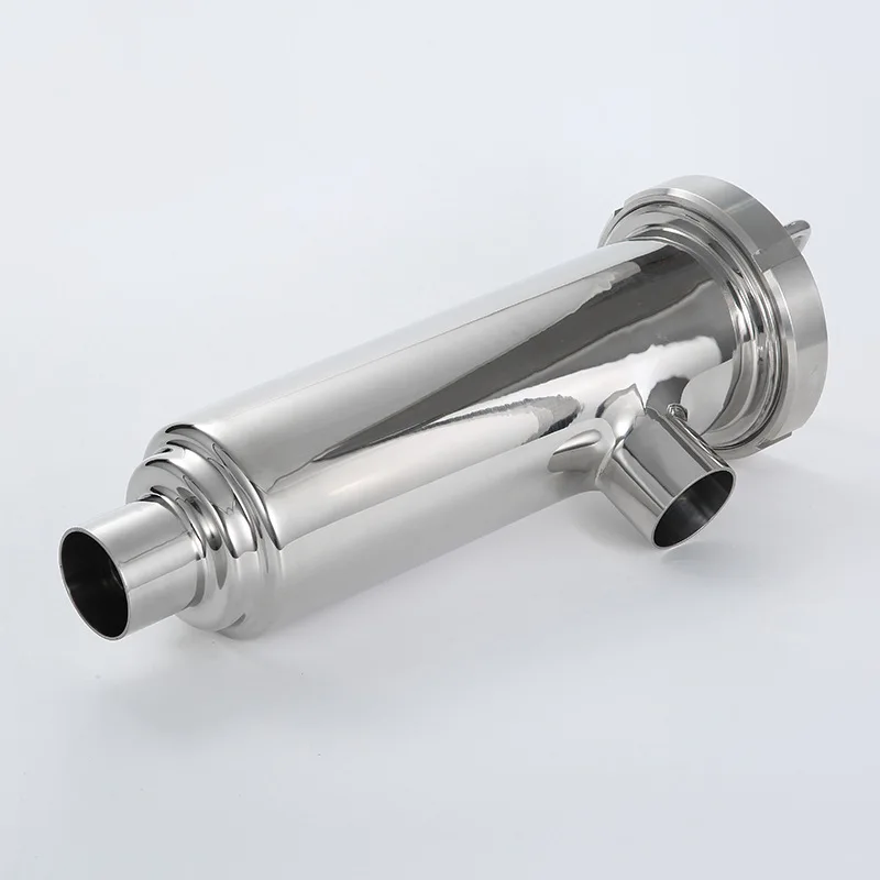 

Stainless steel welding angle filter Sanitary quick-loading