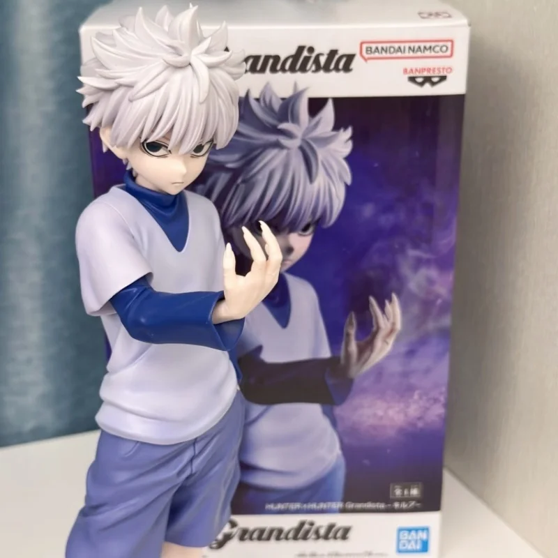 

Original Genuine Banpresto Hunter Hunter Grandista 25cm Killua Zoldyck Anime Action Figure Toys Doll Collection Christmas Gift