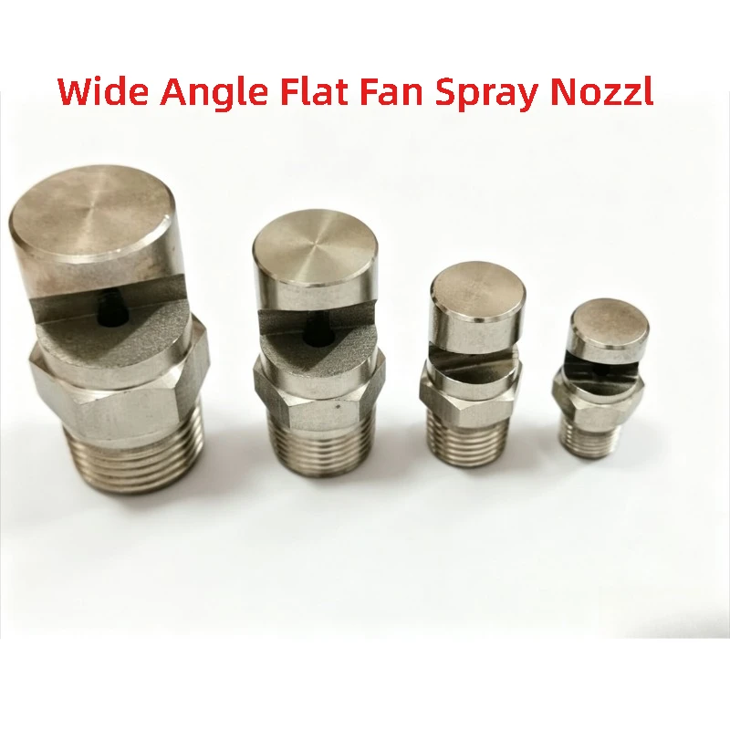K-Type  Wide Angle Flat Fan Spray Nozzle, 1/8