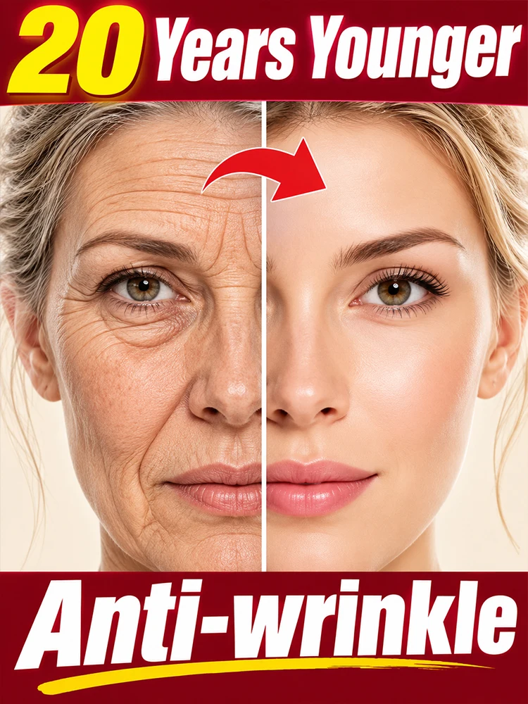 Luxury Anti Aging Serum Face Peptide Collagen Essence Plumping Moisturizing Skin Care Treatment for Women.Free delivery