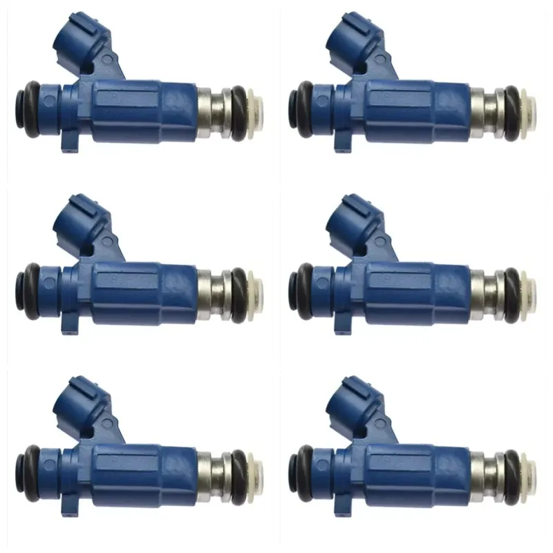 

6PCS Fuel Injectors FBJE100 For Nissan Safari Patrol RB25DET TB48DE GTR R34 RB25 Auto Parts FBJE-100 16600-AA500 16600AA500