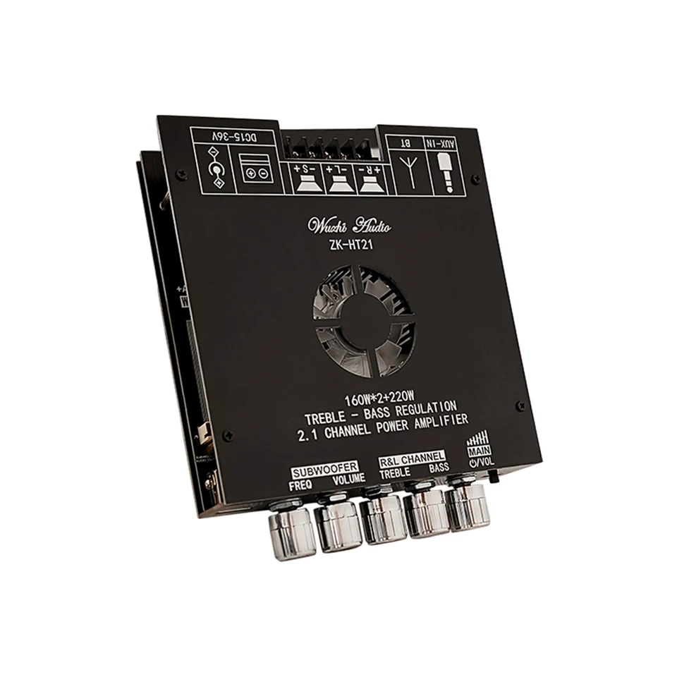 HT21-3G Third-Generation 2.1-Channel TDA7498E Bt Amplifier Module