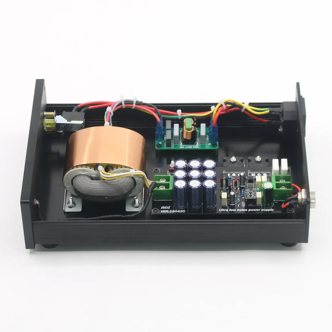 مزود طاقة خطي منخفض الضوضاء للغاية ، محول R-Core لنظام صوت HIFI ، 65W ، 5V ، 9V ، 12V ، 15V ، 19V ، 24V ، 28V