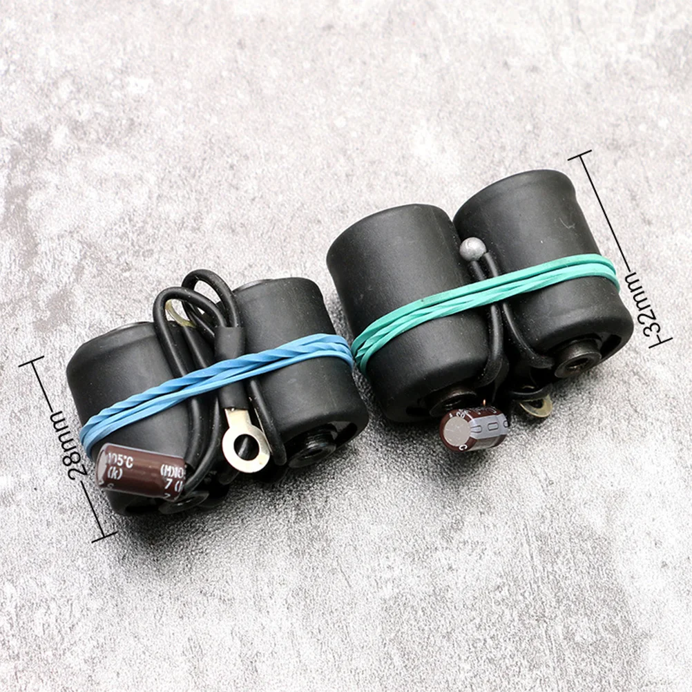 

Copper Coil 32mm Black Tattoo Machine Parts Easy Replace Disassemble Professional Use Supplies Machine Coil Coils Parts