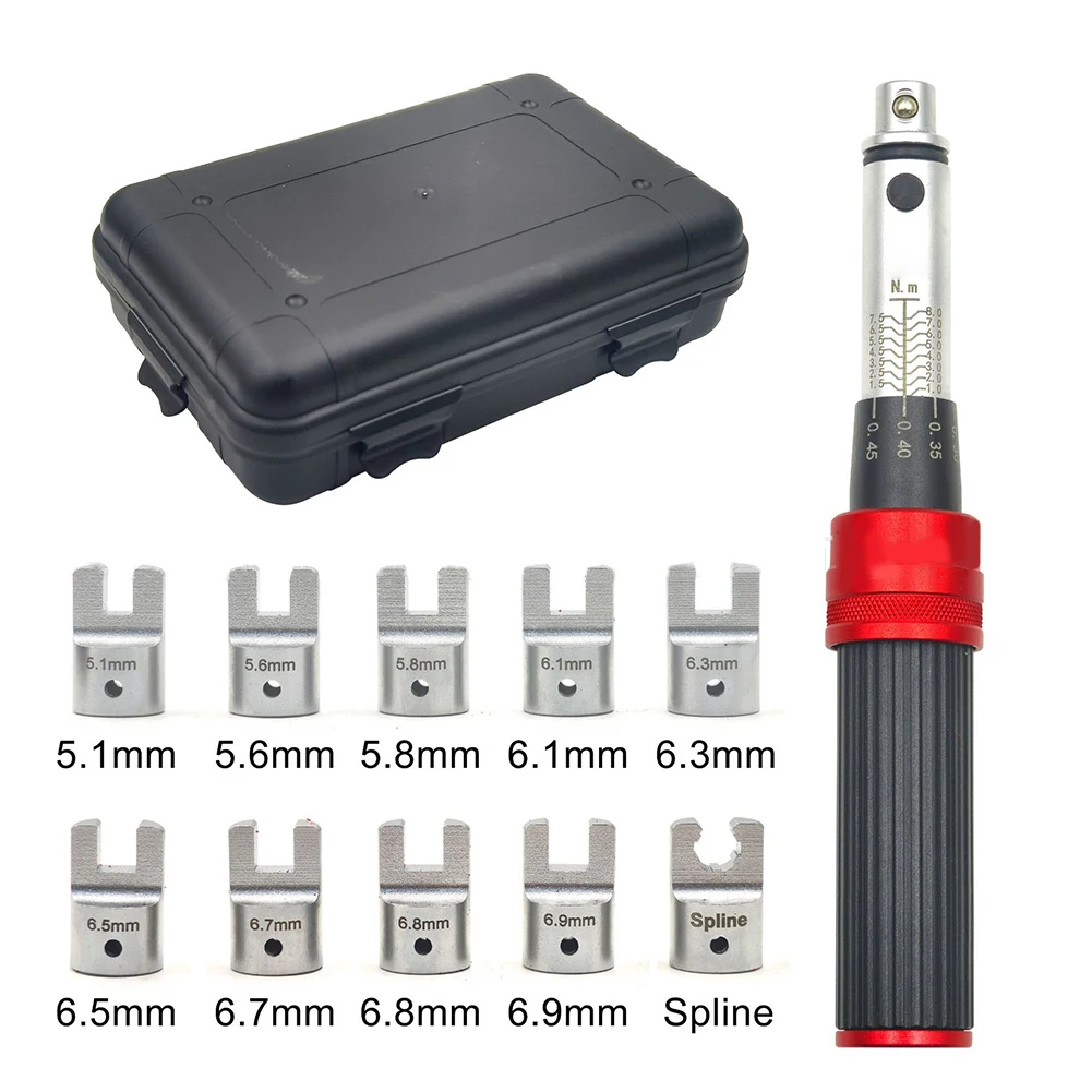 

5 1 6 9mm Spoke Torque Wrench Ergonomically Designed for Motorcycles Tool for Effective Maintenance and Adjustments