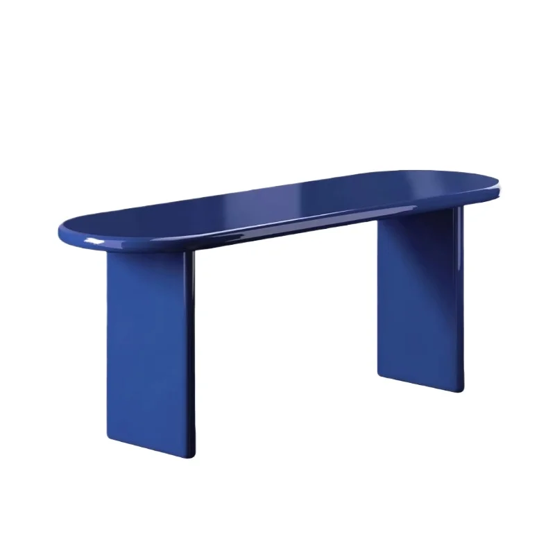 

Colored oval desk