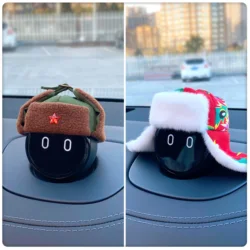 For NIO NOMI hat decoration Guochao ethnic style et5et7es6es8ec cute car accessories interior ornament
