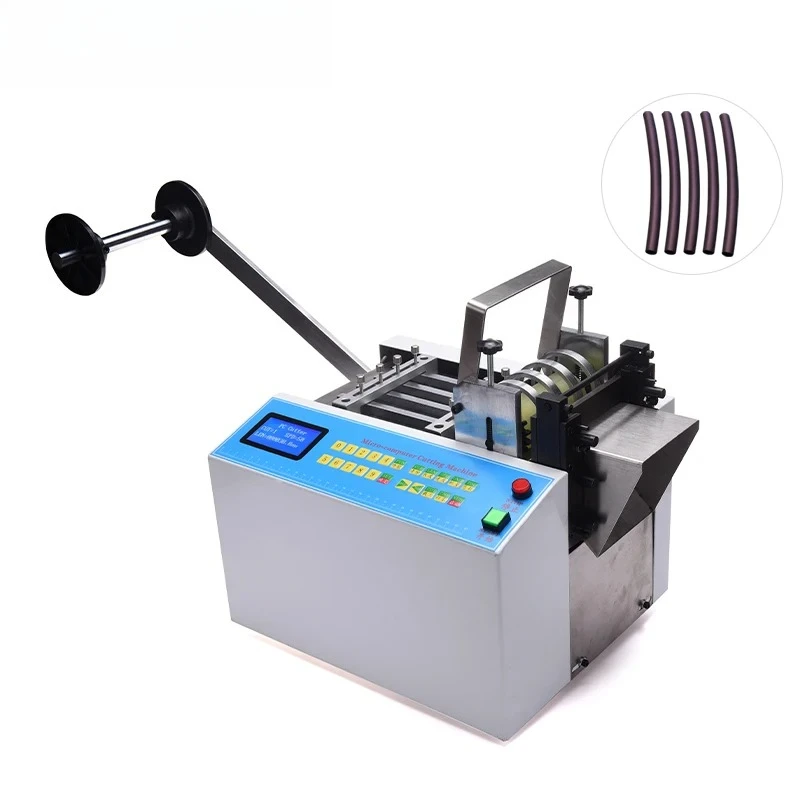 EW-100S Automatic Feeding  Two Axis for Rubber Sheet Satin Ribbon Carton Hot Cold Cutting Processing