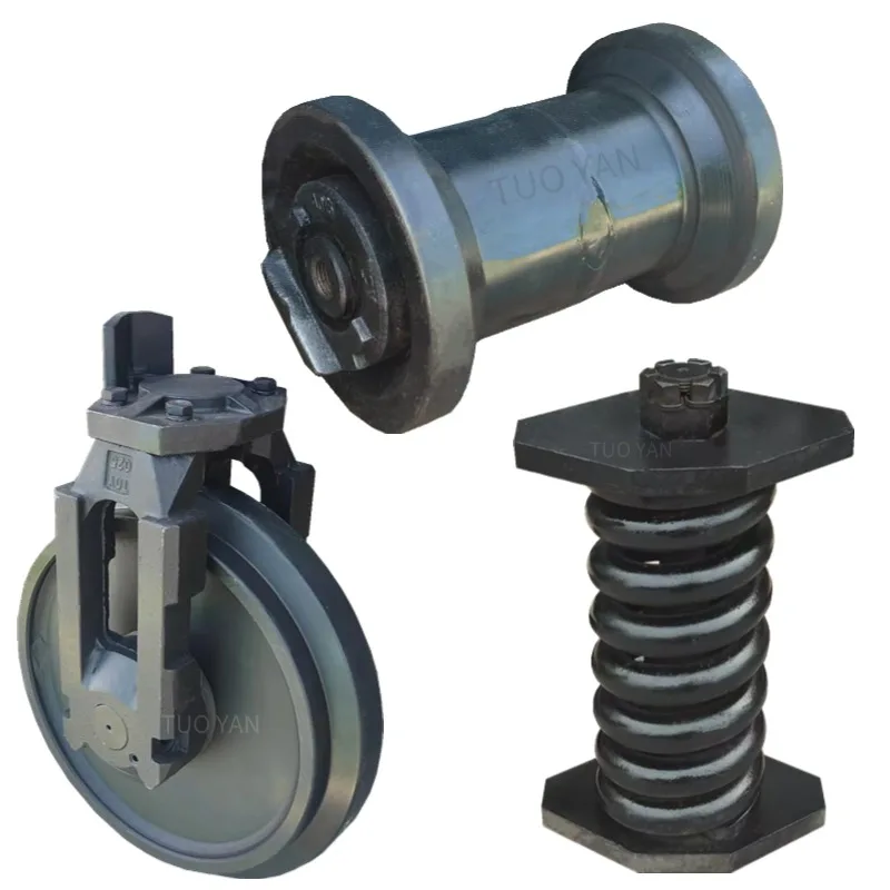 Factory Supply Mini Excavator Spare Parts Bottom Wheel for    U161 Idler Roller Mini Digger Parts U155 Sprocket