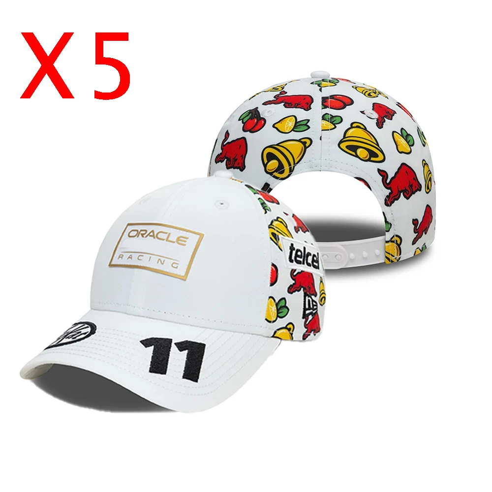 2024 New F1 Racing Outdoor Sports Baseball Hat Bulls Sunshade Hat Hot selling Youth Perez Cap Oracle Red Animal Caps ﻿