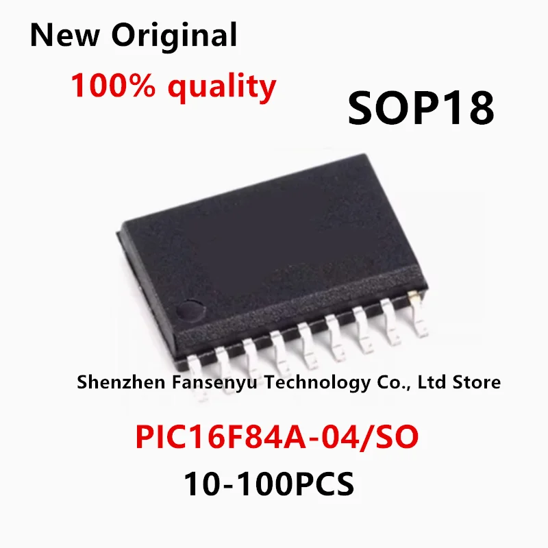 

(10-100piece) 100% New PIC16F84A-04/SO PIC16F84A 04/SO sop-18 Chipse