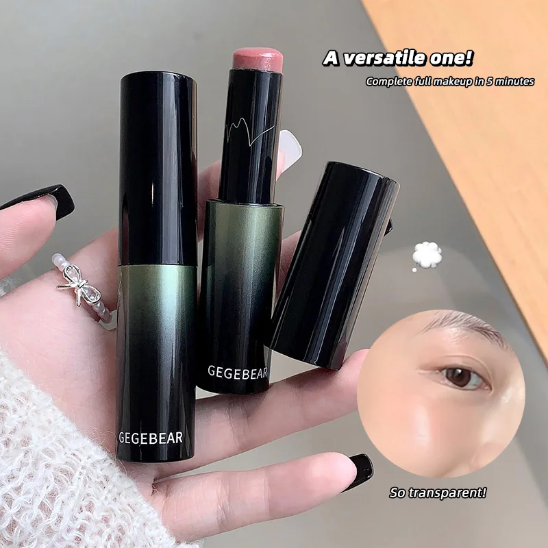 أحمر الشفاه أحمر بني أحمر الشفاه مقاوم للماء مرآة ترطيب أحمر الشفاه عارية ملمع الشفاه الطبيعي روج بلسم عصا ماكياج طويلة الأمد #1