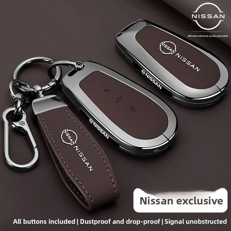 

For Dongfeng Nissan N7 key protection case, Nissan men's and women's high-end car accessories all inclusive shell buckle