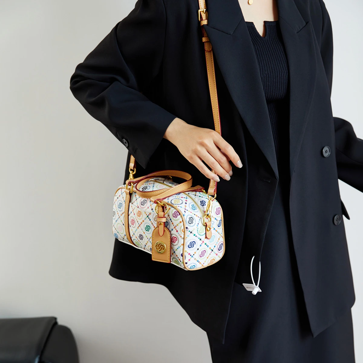

Trendy Classic Women's Leather Crossbody Bag Elegant Design Famous Brand For Fashion Ladies Carry