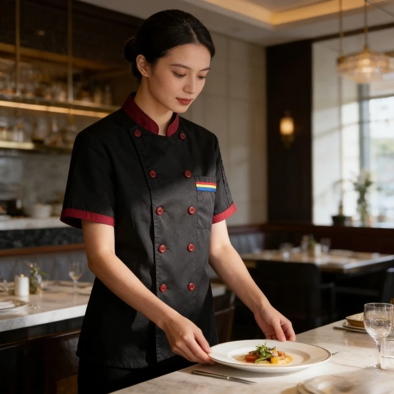 

Осенне-зимняя униформа повара-кондитера с длинным рукавом для ресторанов, кафе, пекарен – удобная, практичная, незаменимая кухонная одежда
