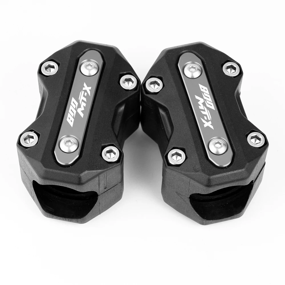 ل CFMOTO 800MT-X 800MTX 2024 2025 دراجة نارية الملحقات محرك حماية الحرس الوفير كتلة الزخرفية 800 MT-X MTX #5