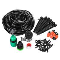 15/20/25M DIY Automatic Garden Watering System Water Drip Irrigation System Plant Watering Kit Irrigation Drippers Mist Set